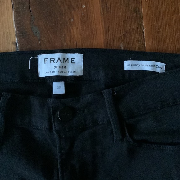 Frame Denim Le Skinny de Jeanne Crop Size 29 - Picture 3 of 5